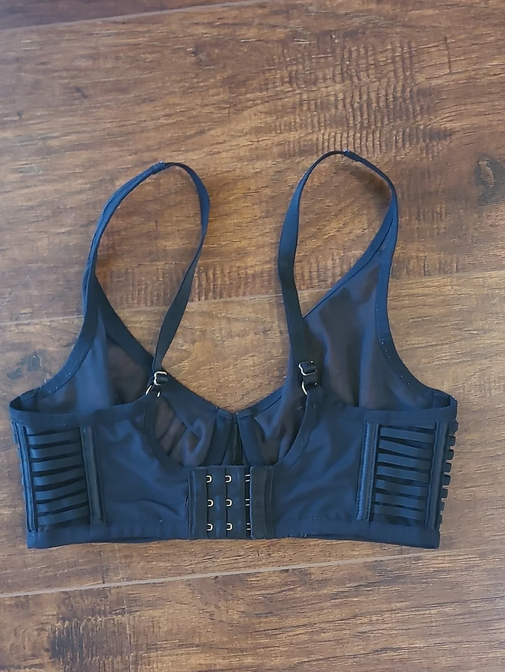 Victoria Secret Black Sheer Underwire Bra - Women Intimates Size S